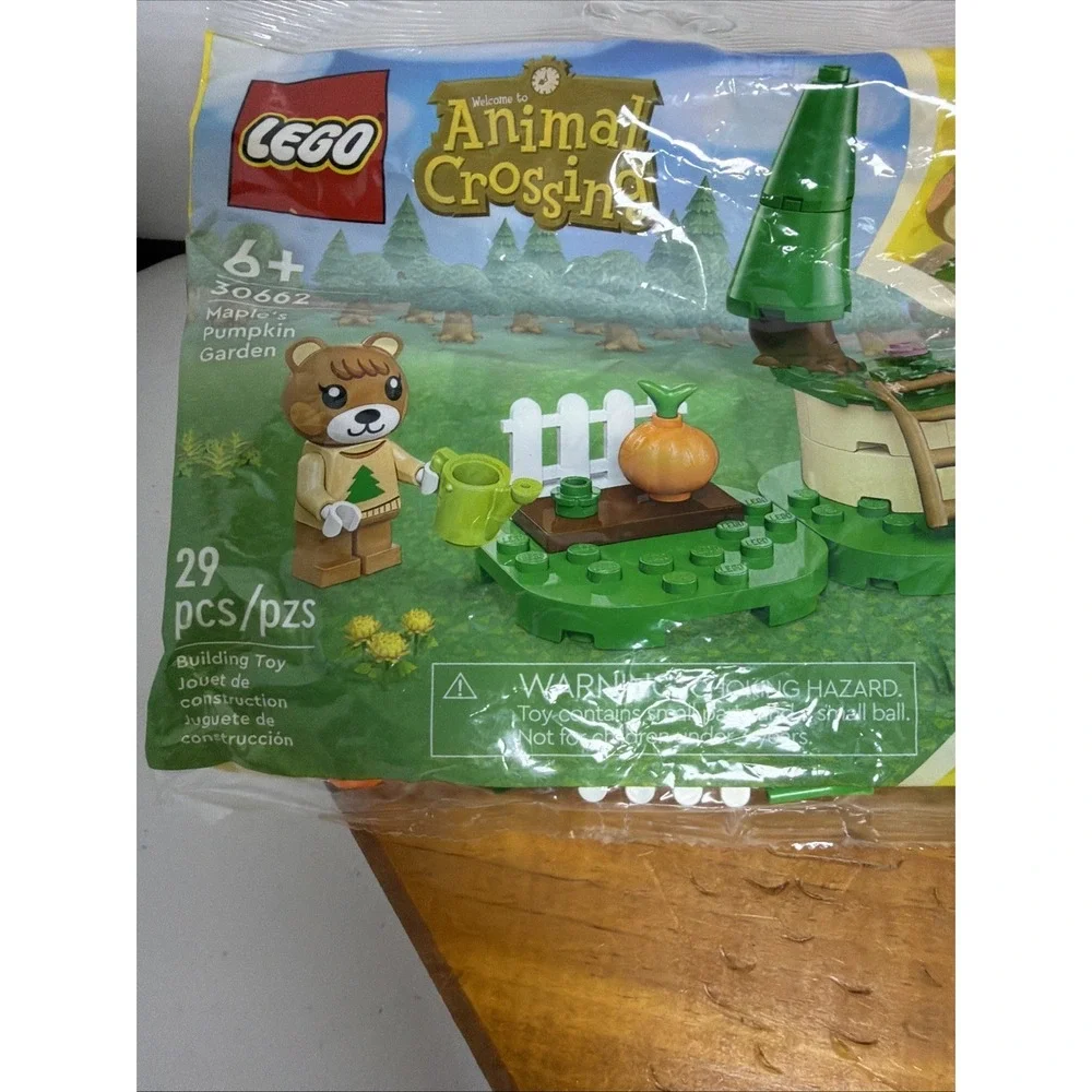 Lot Of 2 LEGO 30662 - Animal Crossing: Maple's Pumpkin Garden.‎ New In Poly.